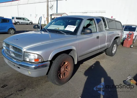 2004 Dodge Dakota Slt from USA, damaged, VIN 1D7GL42K44S708649